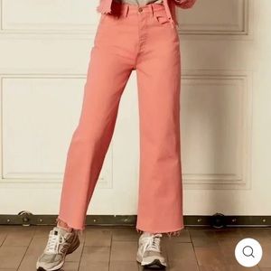 NWOT Boyish The Charley Wide Leg Jean-Pretty in Pink, 27